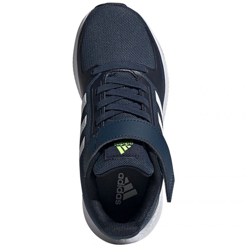Scarpe Adidas Runfalcon 2.0 C Jr FZ0110 bianca blu navy 1