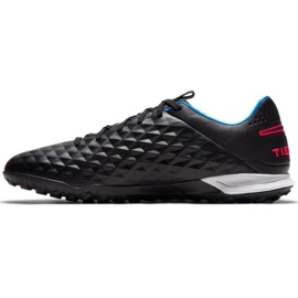 Nike Tiempo Legend 8 Pro Tf M AT6136 090 scarpe da calcio nero nero 1