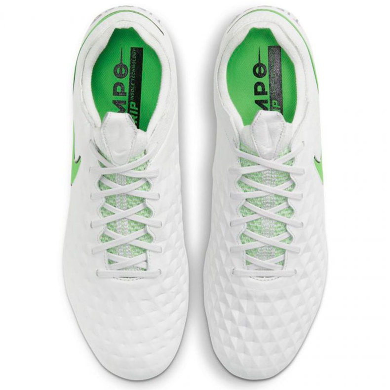 Scarpe da calcio Nike Tiempo Legend 8 Elite Fg M AT5293 030 bianco bianco 1