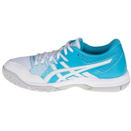 Asics Gel Rocket 9 W 1072A034-104 bianca blu 1