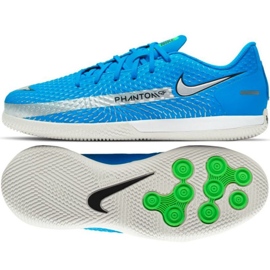 Scarpa da calcio Nike Phantom Gt Academy Ic Jr CK8480 400 blu blu 1