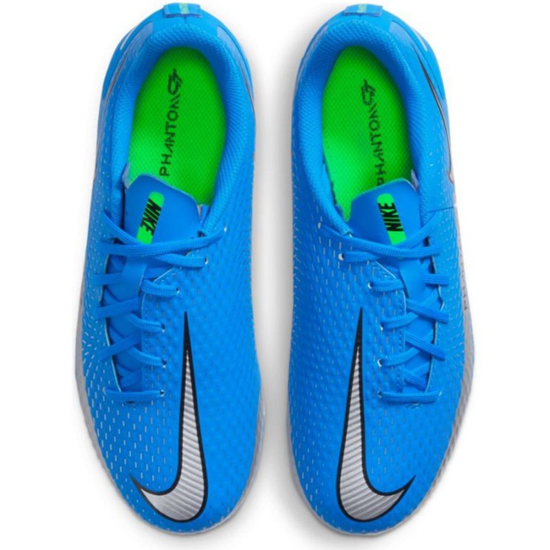 Nike Phantom Gt Academy FG / MG Jr CK8476 400 scarpe da calcio blu blu 1