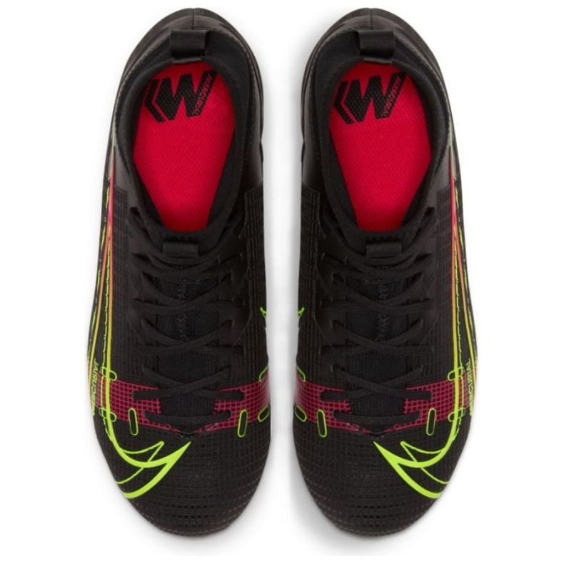 Nike Mercurial Superfly 8 Academy Mg Jr CV1127 090 scarpe da calcio nero nero 1