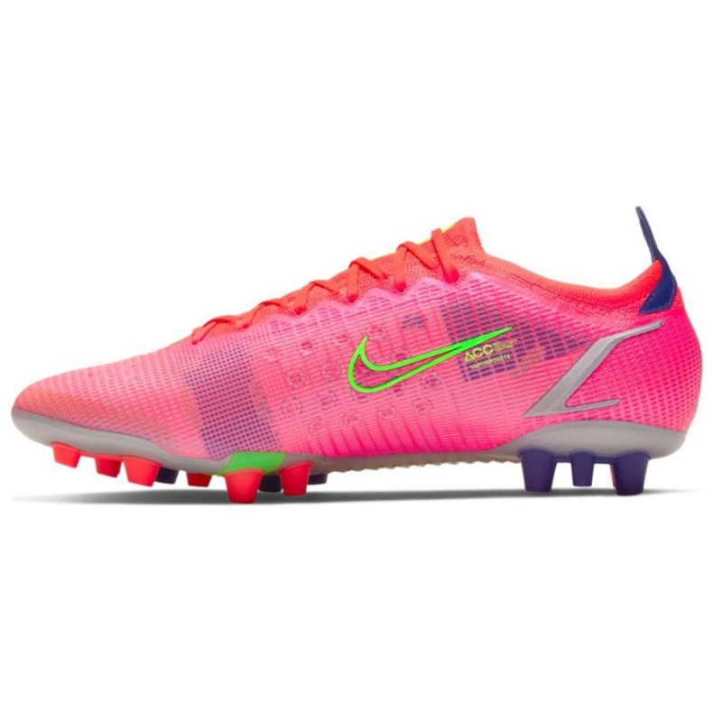 Scarpa da calcio Nike Mercurial Vapor 14 Elite Ag M CZ8717 600 rosso arance e rosse 1