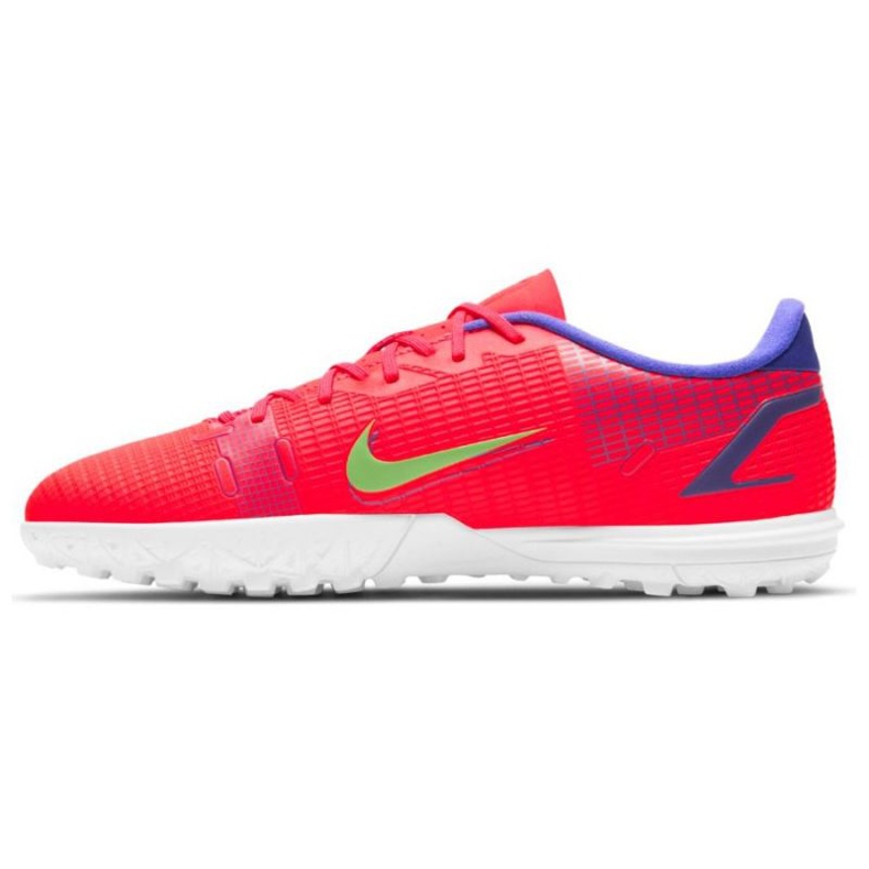 Scarpa da calcio Nike Vapor 14 Academy Tf Jr CV0822 600 rosso arance e rosse 1