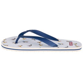 Infradito Levi's Dixon 2.0 229817-626-117 bianco blu navy blu 1