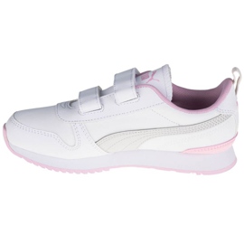 Puma R78 Sl V Ps Jr 374429-04 bianco rosa 1