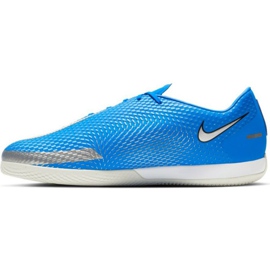 Scarpa da calcio Nike Phantom Gt Academy Ic M CK8467 400 multicolore blu e blu navy 1