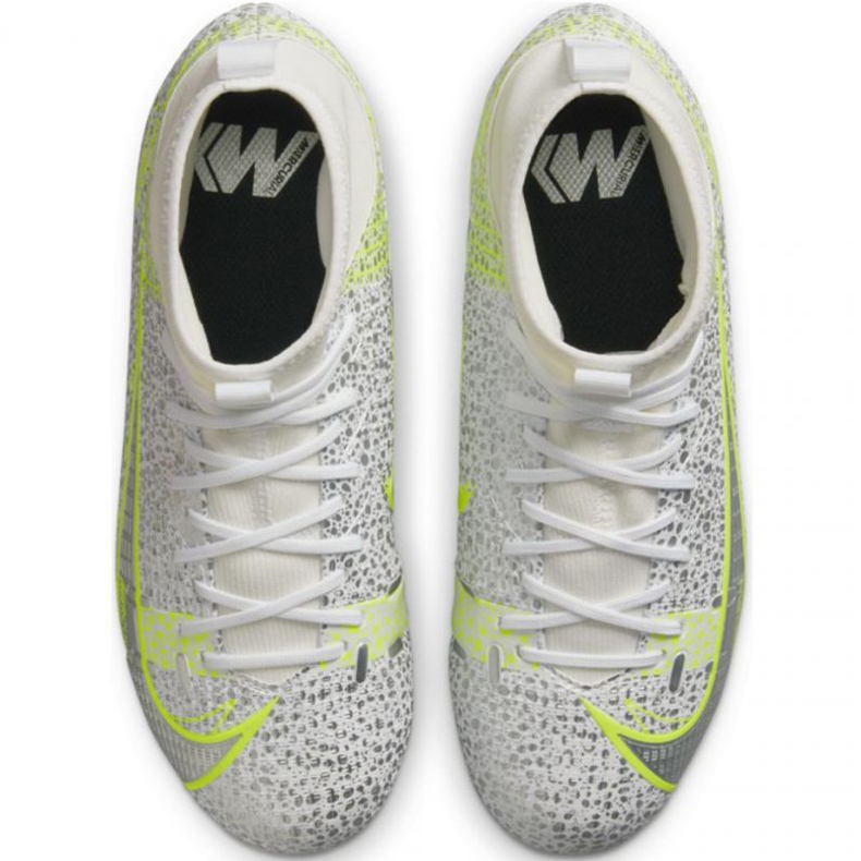 Nike Mercurial Superfly 8 Academy FG / MG Jr CV1127 107 scarpe da calcio grigio argento 1