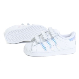Scarpe Adidas Superstar Cf I Jr FV3657 bianco 1
