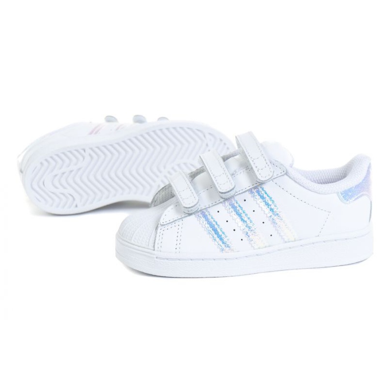 Scarpe Adidas Superstar Cf I Jr FV3657 bianco 1