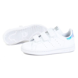 Adidas Stan Smith Cf C Jr FX7539 scarpe bianco 1