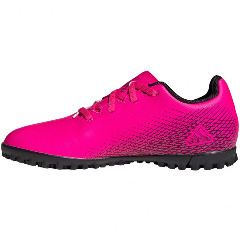Scarpe da calcio Adidas X Ghosted.4 Tf Jr FW6919 multicolore rose e viola 1