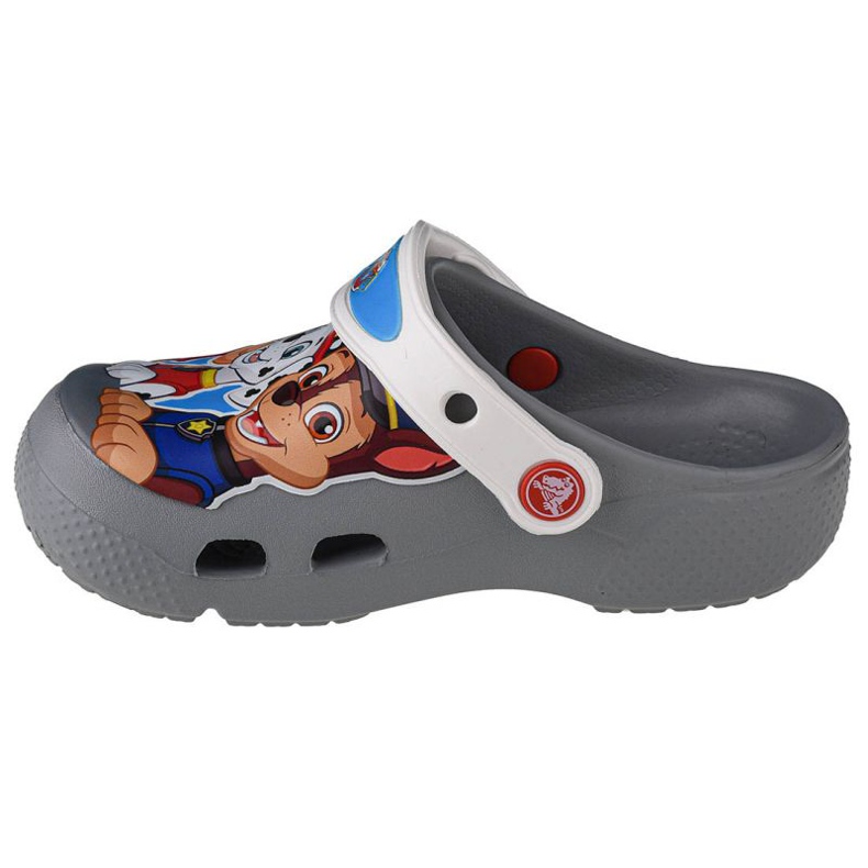 Zoccolo Crocs Fun Lab Paw Patrol 206276-007 grigio multicolore 1