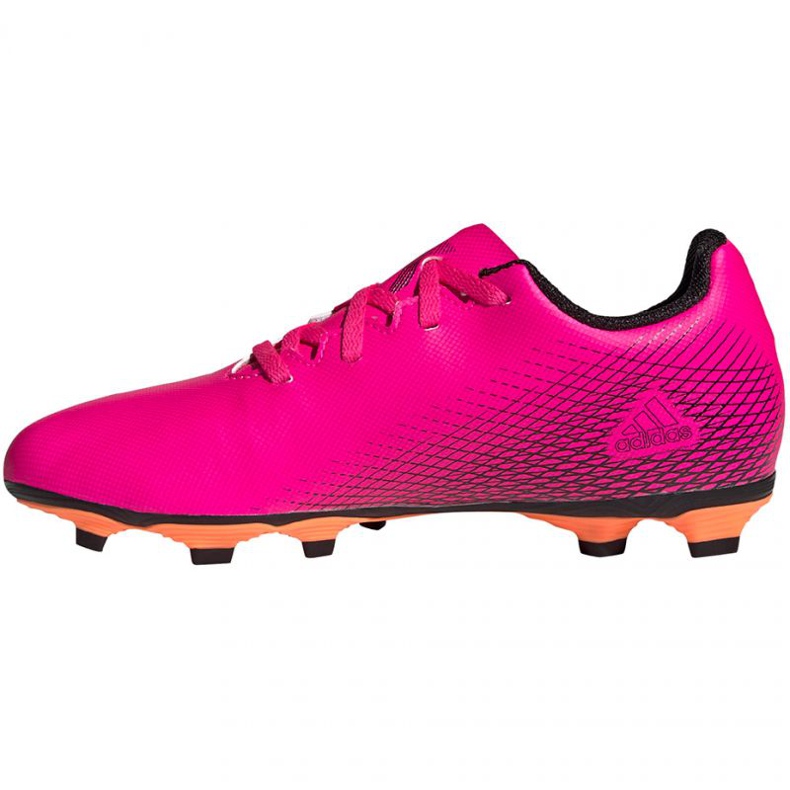 Scarpe da calcio Adidas X Ghosted.4 FxG M FW6950 multicolore rosa 1