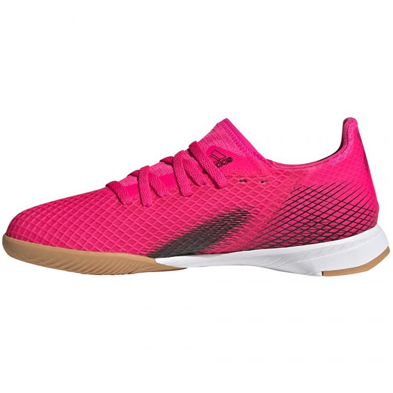 Scarpe da calcio Adidas X Ghosted.3 In Jr FW6925 multicolore rosa 1