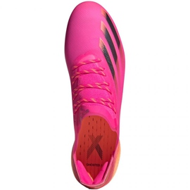 Scarpe da calcio Adidas X Ghosted.1 Fg M FW6897 multicolore rosa 1