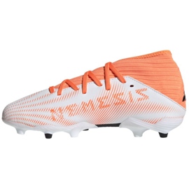 Scarpe da calcio Adidas Nemeziz.3 Fg Jr FW7356 multicolore bianca 1