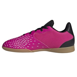 Scarpe da calcio Adidas Predator Freak .4 In Sala Jr FW7539 multicolore rose e viola 1