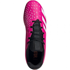 Scarpe da calcio Adidas Predator Freak.4 In M FW7526 multicolore rosa 1