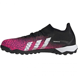 Scarpe da calcio Adidas Predator Freak.3 L Tf M FW7520 nero, nero, rosa nero 1