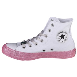 Converse X Miley Cyrus Chuck Taylor Hi All Star W 162239C bianca 1