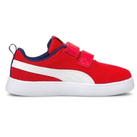 Scarpe Puma Courtflex v2 Mesh V 371758 06 rosso 1