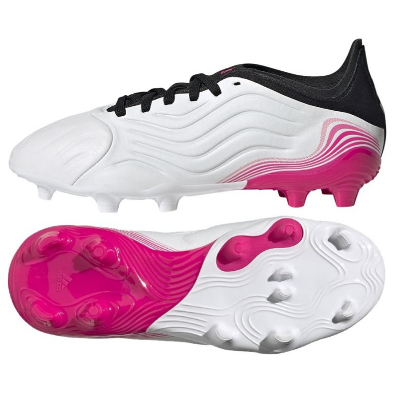 Scarpe da calcio Adidas Copa Sense.1 Fg Jr FX1979 bianca bianca 1