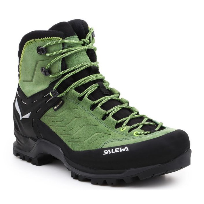Salewa Ms Mtn Trainer Mid Gtx M 63458-5949 scarpe da trekking verde 1