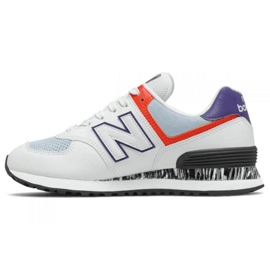 New Balance W WL574CS2 bianca grigio multicolore 1