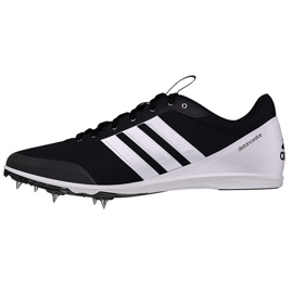 Scarpe da running Adidas Distancestar M AQ0213 bianca nero 1
