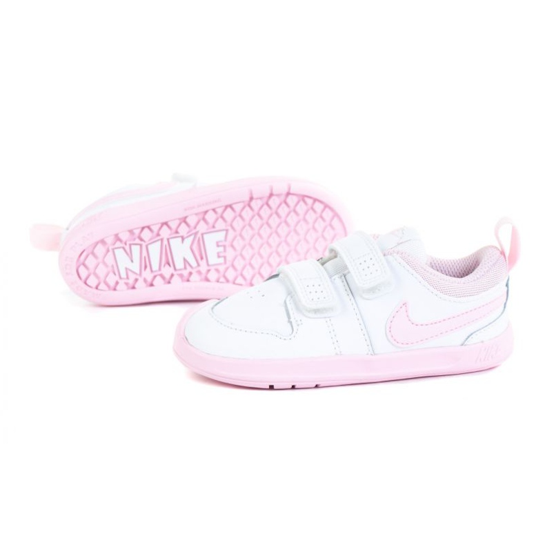 Scarpa Nike Pico 5 (TDV) Jr AR4162-105 bianco rosa 1