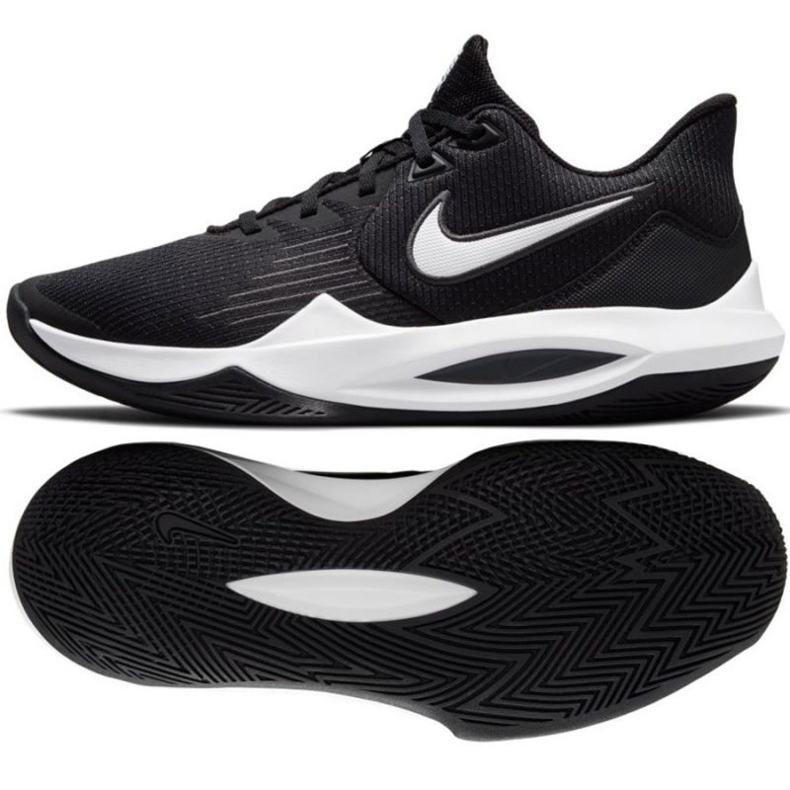 Scarpa da basket Nike Precision 5 M CW3403 003 multicolore nero 1