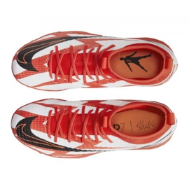 Scarpa da calcio Nike Mercurial Superfly 8 Academy CR7 Tf Jr DB2679 600 multicolore arance e rosse 1