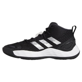 Scarpe da basket Adidas Exhibit A Mid M H67747 nero nero 1