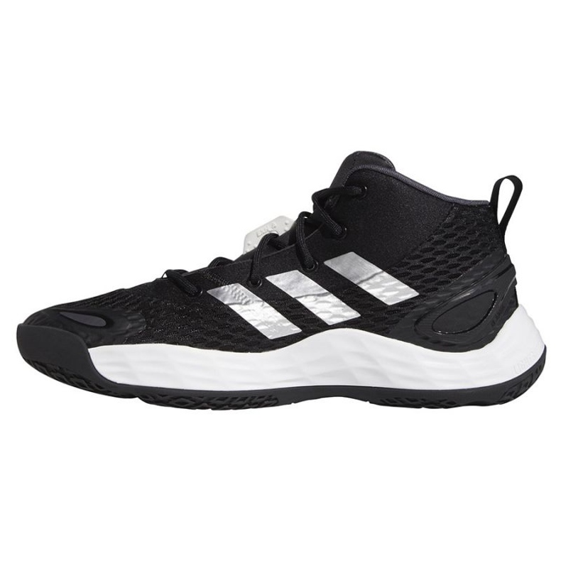 Scarpe da basket Adidas Exhibit A Mid M H67747 nero nero 1