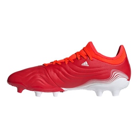 Scarpe da calcio Adidas Copa Sense.3 Fg M FY6196 multicolore arance e rosse 1