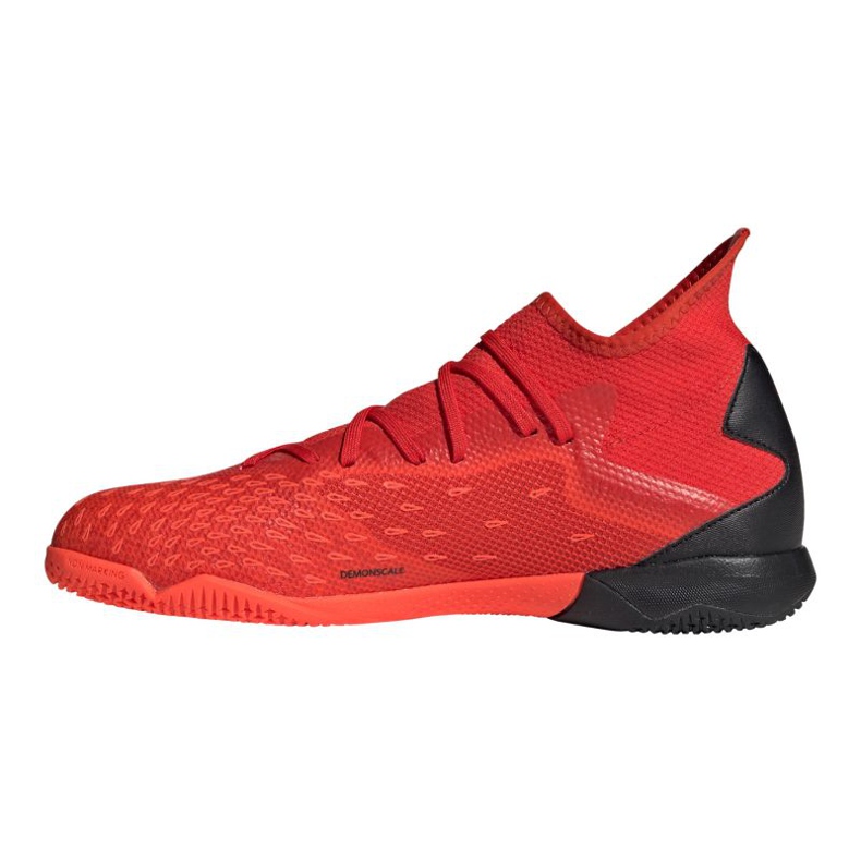Scarpe da calcio Adidas Predator Freak.3 In M FY6285 rosso arance e rossi 1