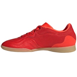 Scarpe da calcio Adidas Copa Sense.3 In Sala Jr FY6157 rosso arance e rossi 1