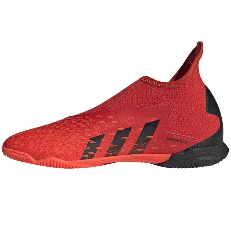 Scarpe da calcio Adidas Predator Freak.3 Ll In Jr FY7870 multicolore arance e rossi 1