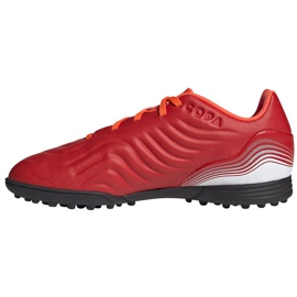 Scarpe da calcio Adidas Copa Sense.3 Tf Jr FY6164 multicolore arance e rosse 1