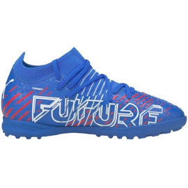 Scarpe da calcio Puma Future Z 3.2 Tt Jr 106503 01 blu blu 1