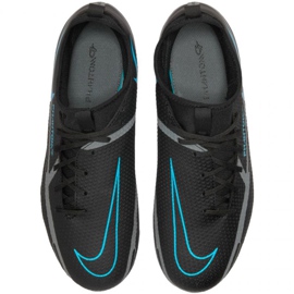 Nike Phantom GT2 Academy Df FG / MG Jr DC0813 004 scarpe da calcio nero nero 1