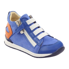 Scarpe slider blu Bartuś 181 arancia bianca 1