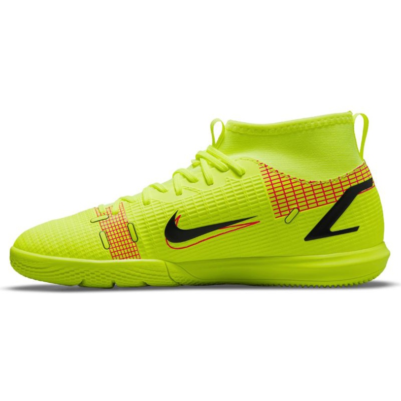 Nike Mercurial Superfly 8 Academy Ic Jr CV0784-760 scarpe da calcio multicolore gialli 1