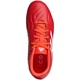 Scarpe da calcio Adidas Copa Sense.3 Fg Jr FY6153 rosso arance e rosse 1