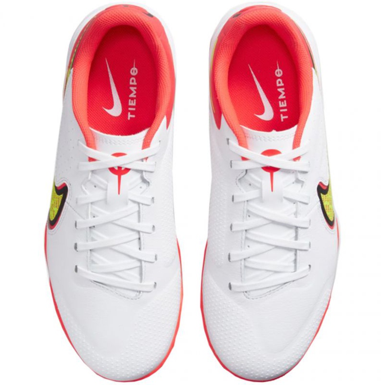 Nike Tiempo Legend 9 Academy Tf Jr DA1328 176 scarpe da calcio bianco bianco 1
