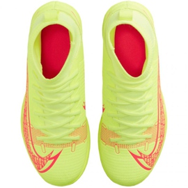 Scarpe indoor Nike Mercurial Superfly 8 Club Ic Jr CV0792-760 giallo giallo 1