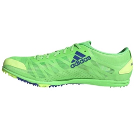 Scarpe chiodate Adidas Adizero Xcs FZ2481 verde 1