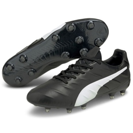 Scarpe da calcio Puma King Platinum 21 FG/AG 106478 01 nero nero 1